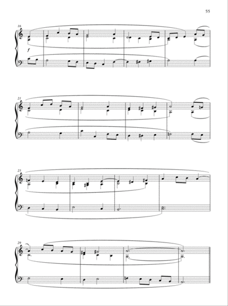 Oxford Book of Lent and Easter Organ Music for Manuals Organ Solo scores gallery preview page 55