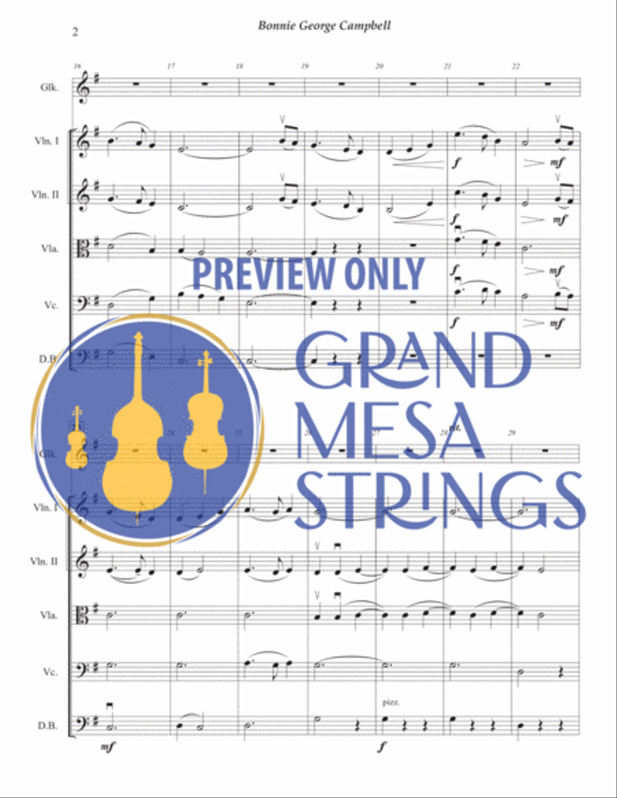 Bonnie George Campbell String Orchestra scores gallery preview page 3