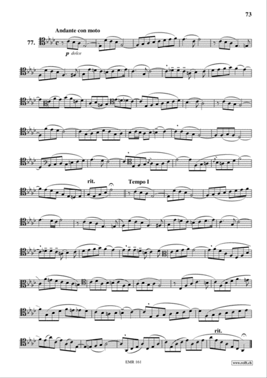 Studies in all Clefs Trombone Solo scores gallery preview page 31