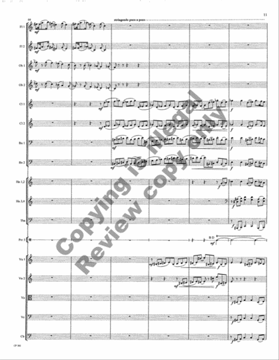 Symphony No. 1 Full Orchestra scores gallery preview page 115