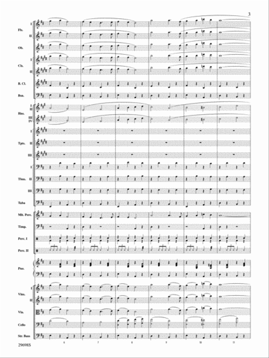 Variations on Ding! Dong! The Witch Is Dead! Full Orchestra scores gallery preview page 3