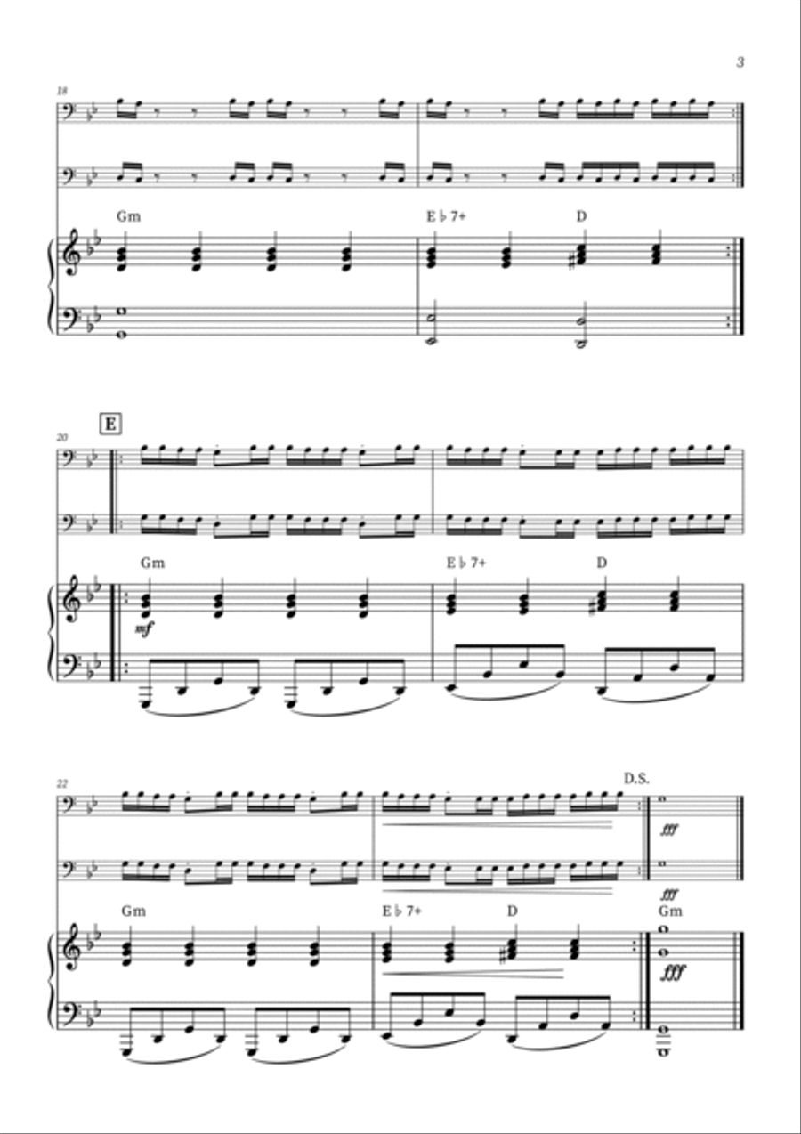 Lux Aeterna Woodwind Duet scores gallery preview page 3