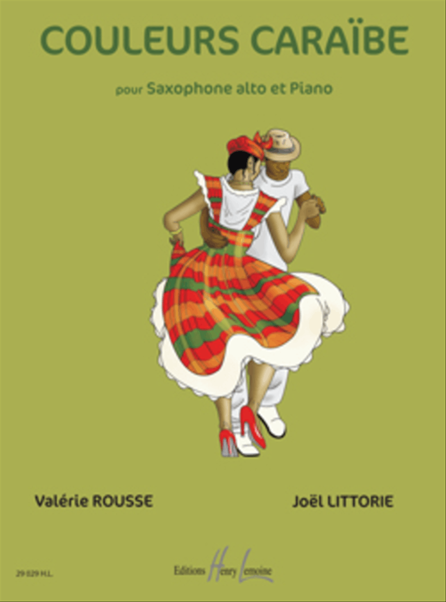 Couleurs Caraibe Alto Saxophone scores gallery preview page 1