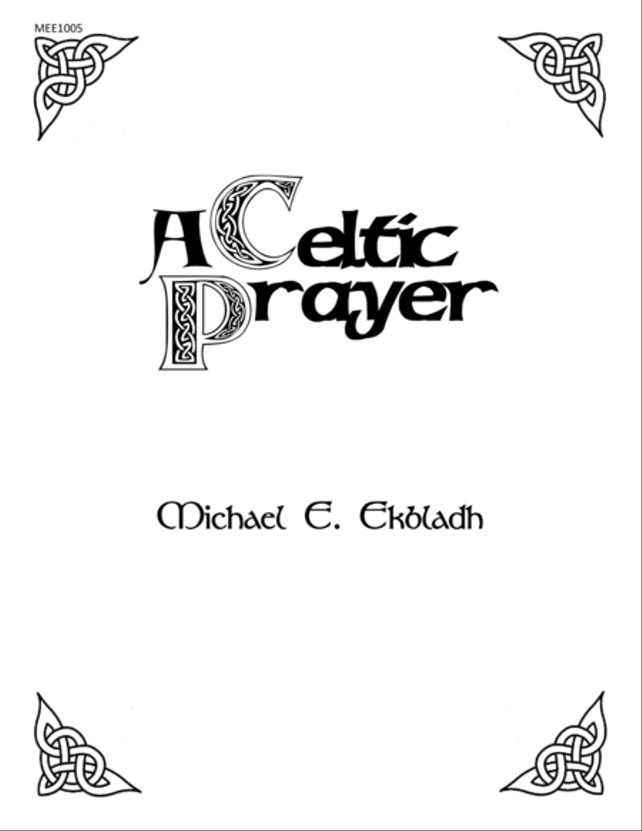 A Celtic Prayer 4-Part scores gallery preview page 1