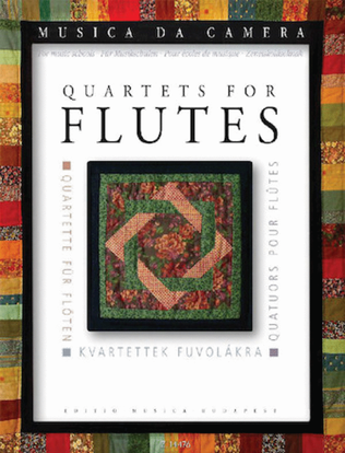 Quartets For Flutes Some With Alto Flute (sol) Score And Parts Musica Da Camera Series