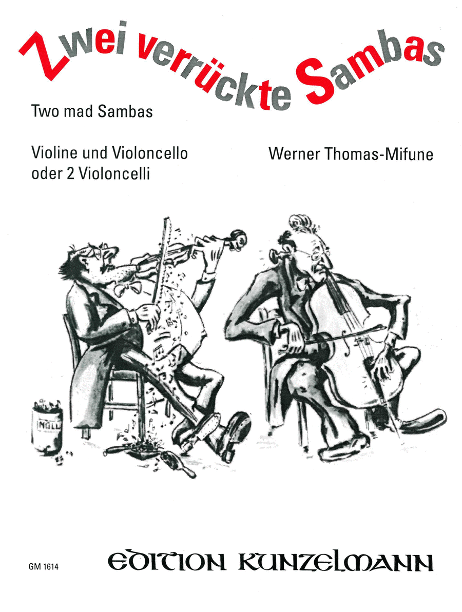 2 mad sambas String Duet scores gallery preview page 1