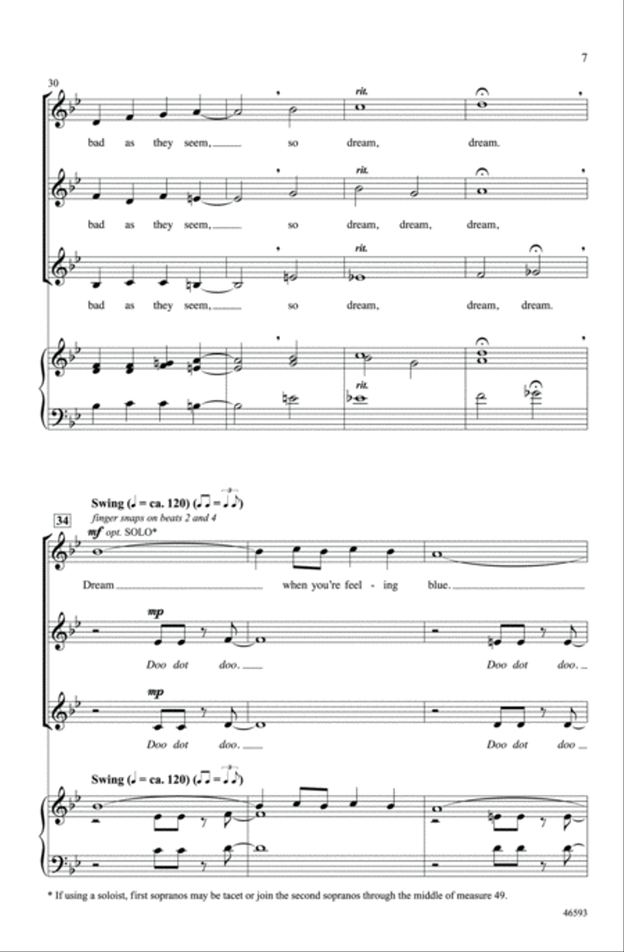 Dream Choir scores gallery preview page 6