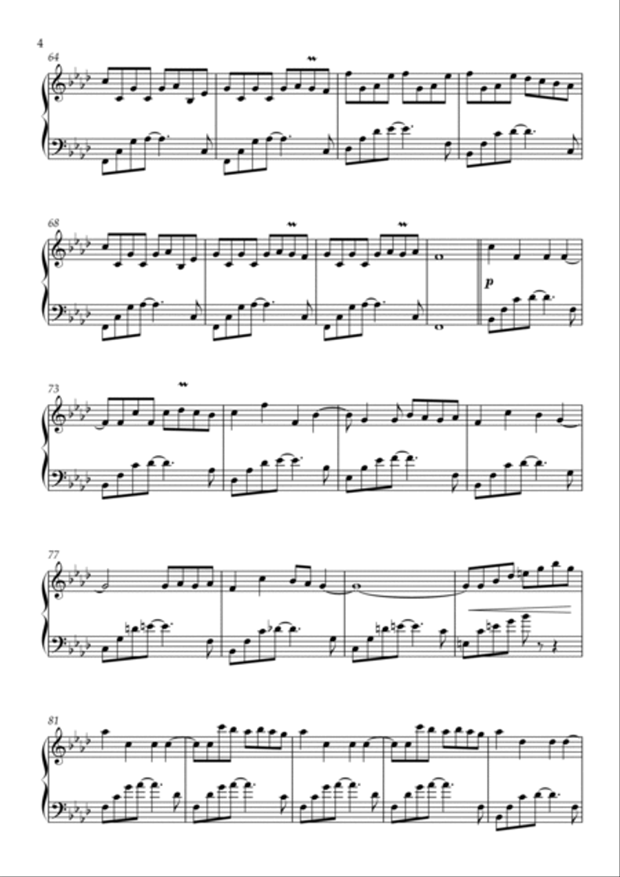 Eloquence Eloquence Piano Solo scores gallery preview page 4