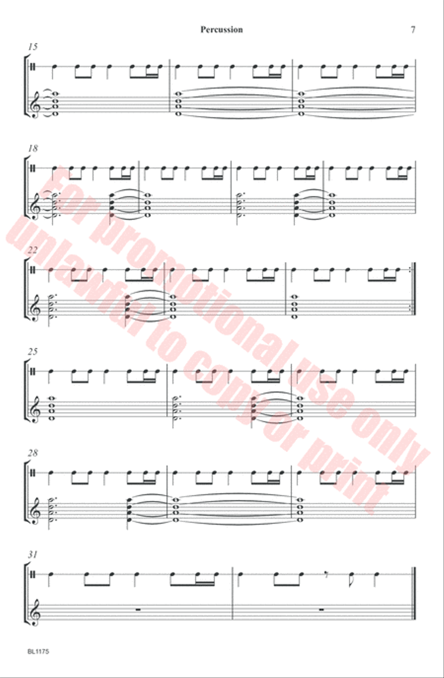 A Medieval Fa La La Choir scores gallery preview page 7