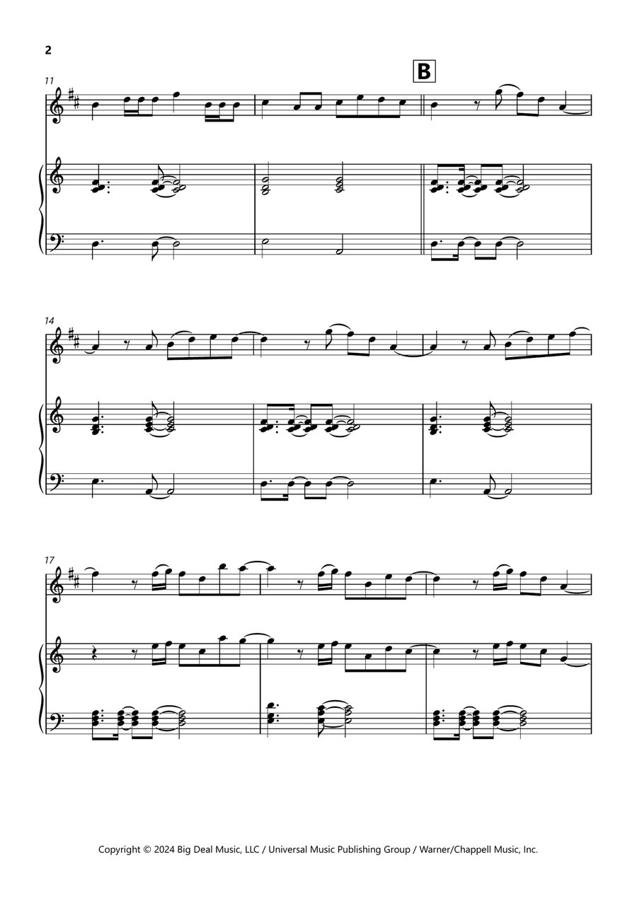 Espresso Espresso Chamber Music scores gallery preview page 2