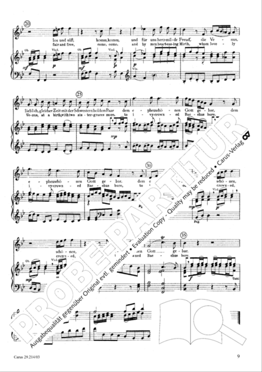 L'Allegro, il Pensieroso ed il Moderato TB scores gallery preview page 10