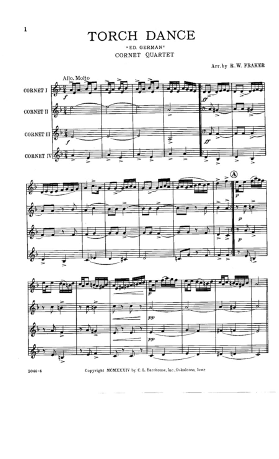 Torch Dance Trumpet scores gallery preview page 2