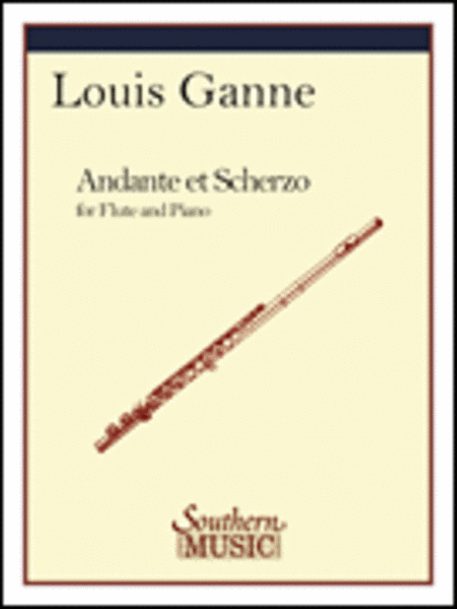 Andante and Scherzo Flute scores gallery preview page 1