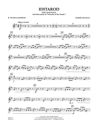 Iditarod - Bb Tenor Saxophone