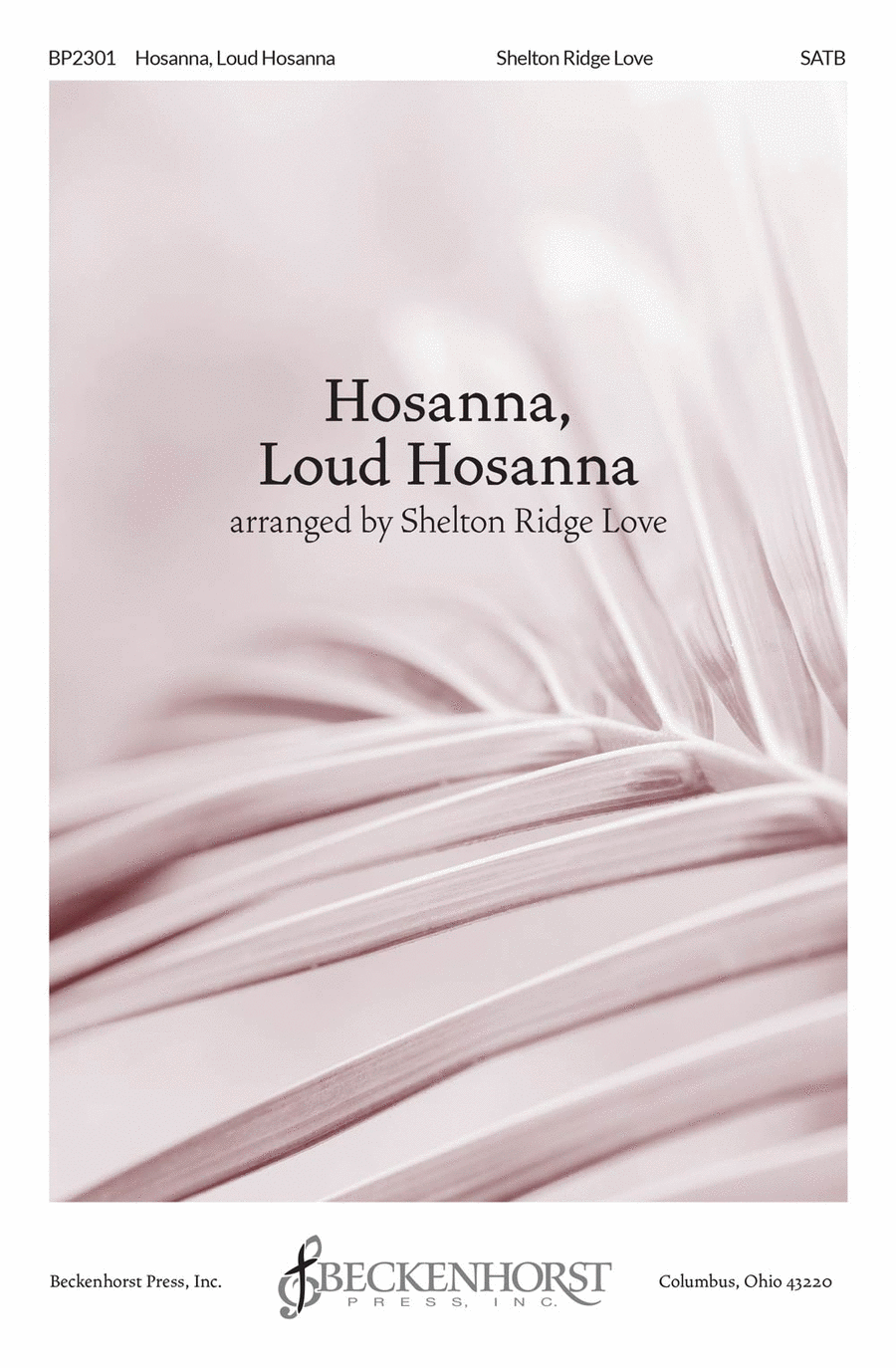 Hosanna, Loud Hosanna 4-Part scores gallery preview page 1