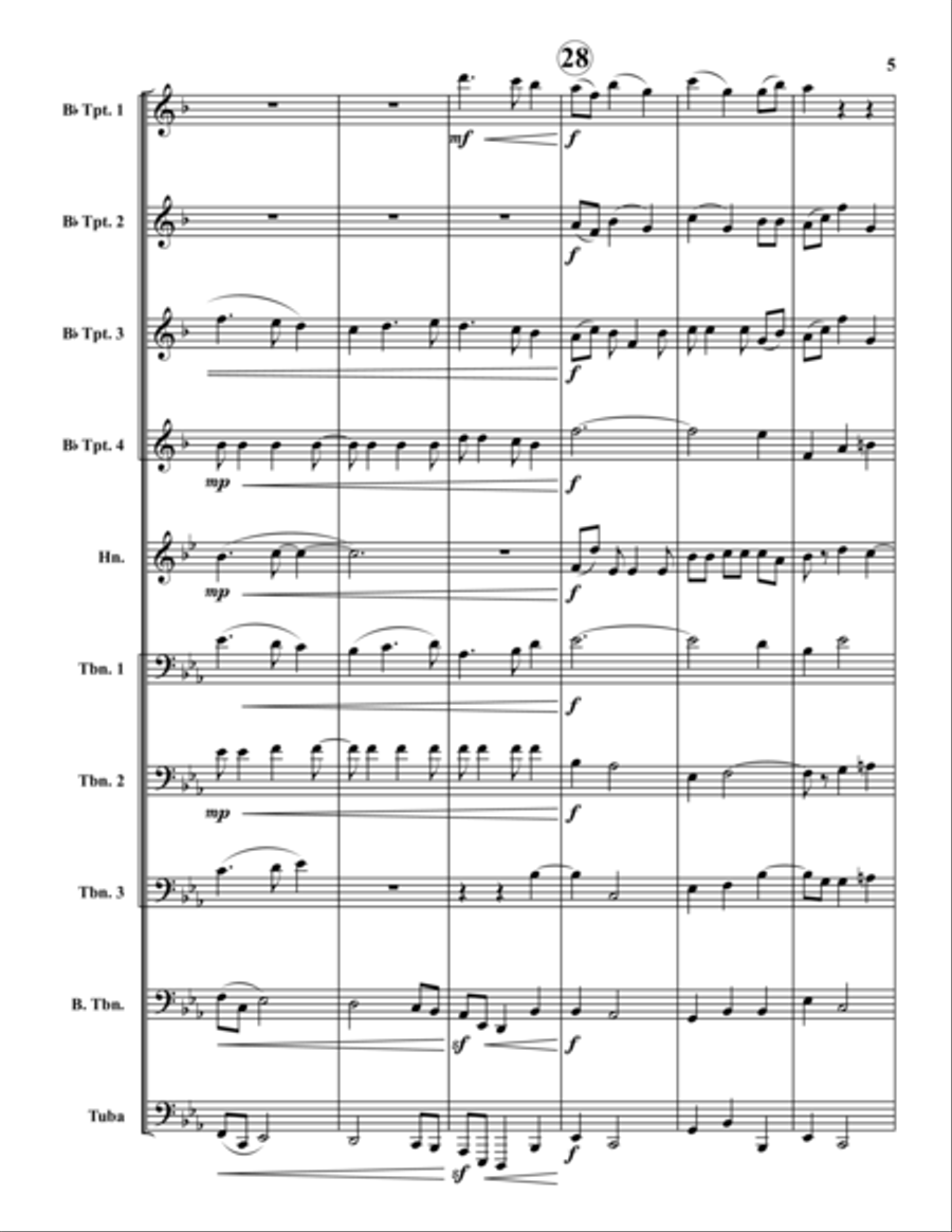 Nimrod School and Community scores gallery preview page 5