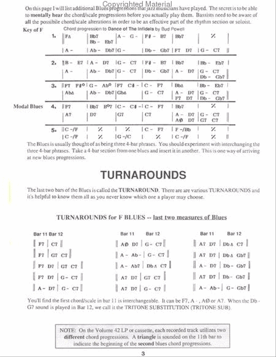 Bob Cranshaw Bass Lines - Transcribed From Volume 42