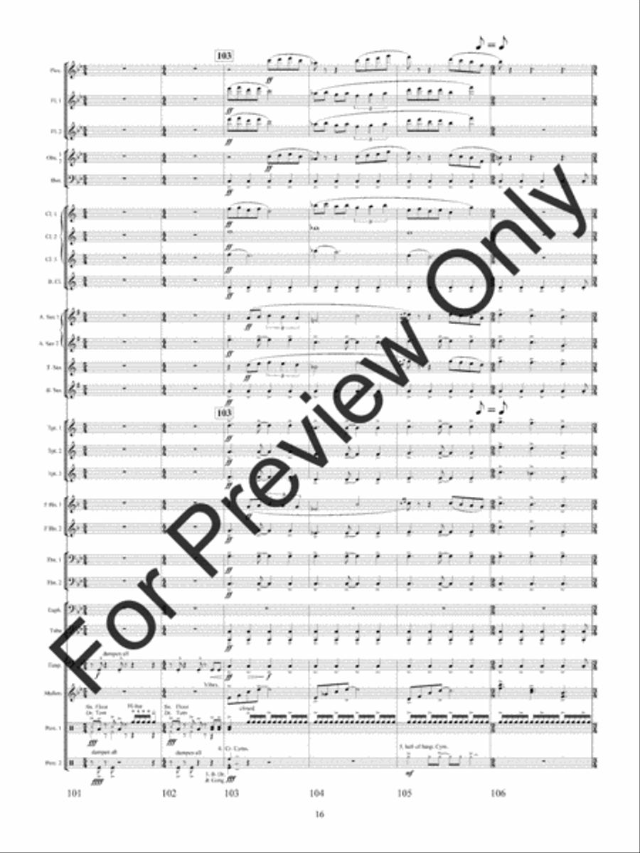 Spitfire Spitfire Concert Band scores gallery preview page 19