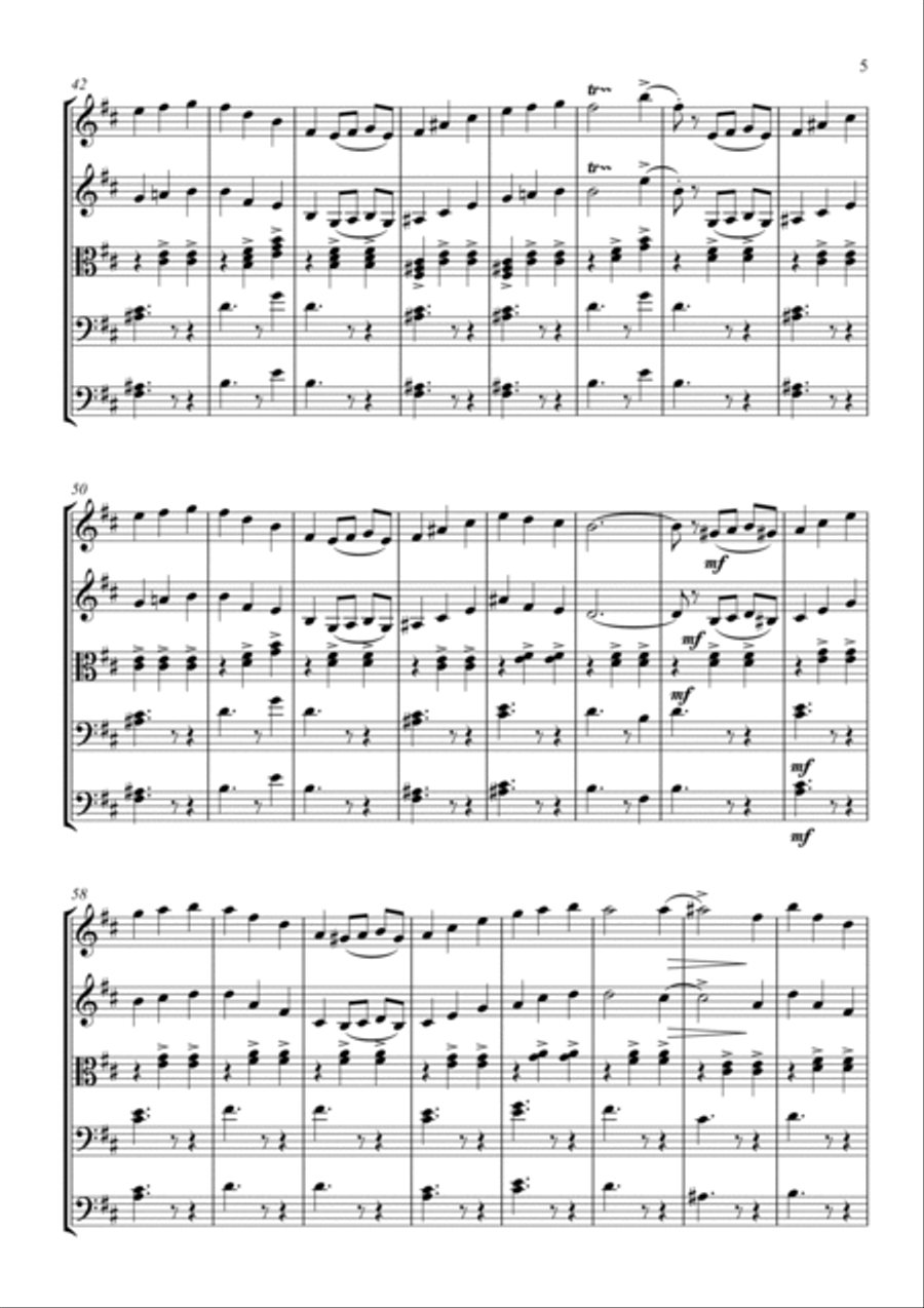 Valsa Simone Ribeiro Leite Cello scores gallery preview page 5