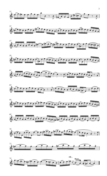 Albinoni, Sonata for flute & piano with cello ad lib. image number null