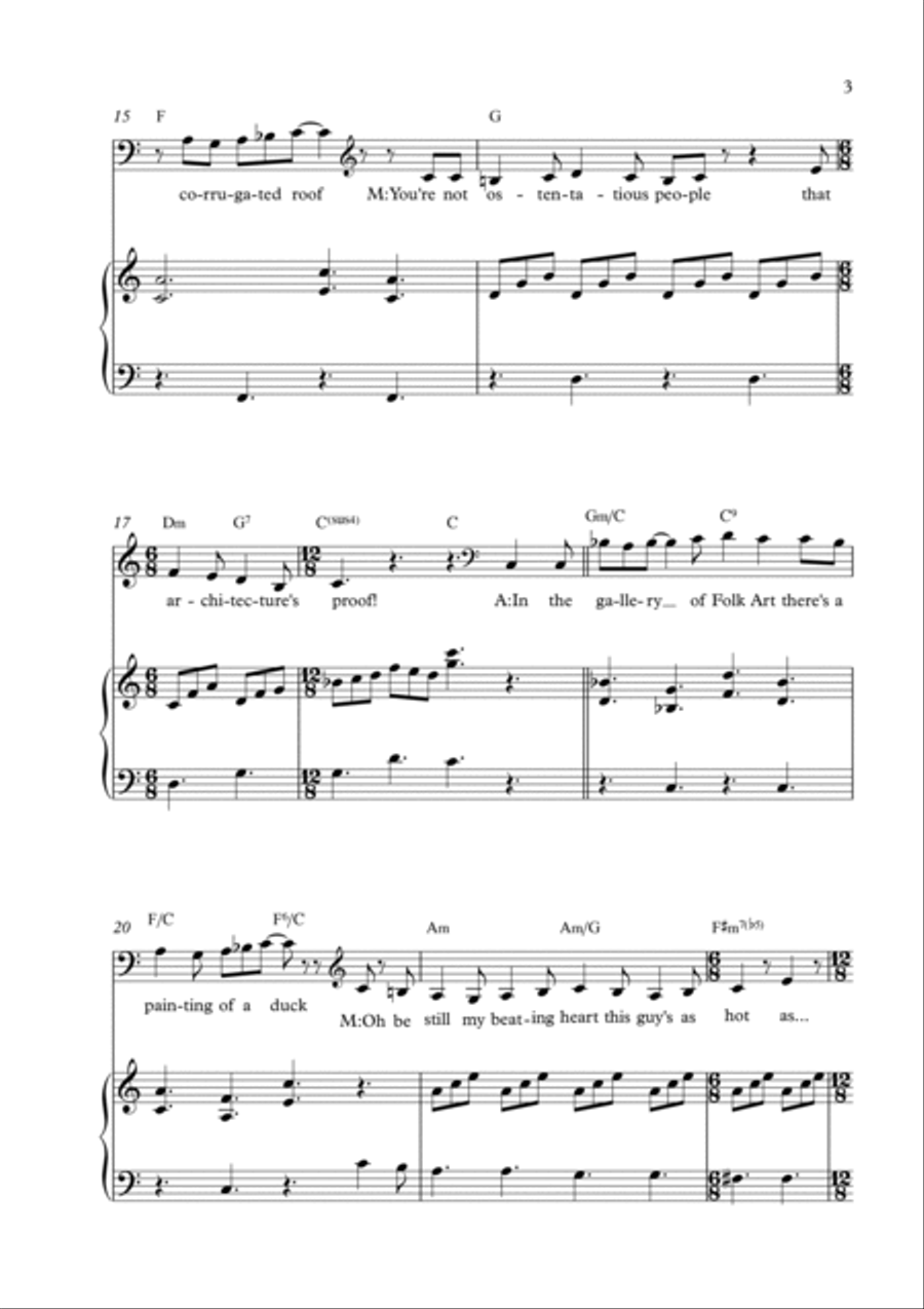 EVERYTHING UNDER THE SUN Piano scores gallery preview page 3