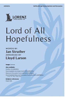 Book cover for Lord of All Hopefulness