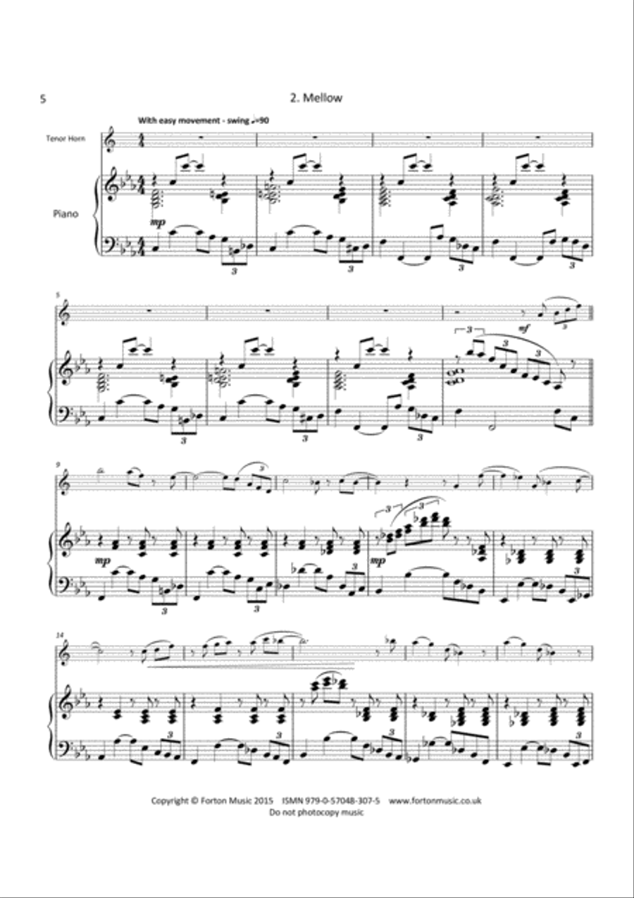 Nice 'n' Easy and Jazz Dances Piano scores gallery preview page 5