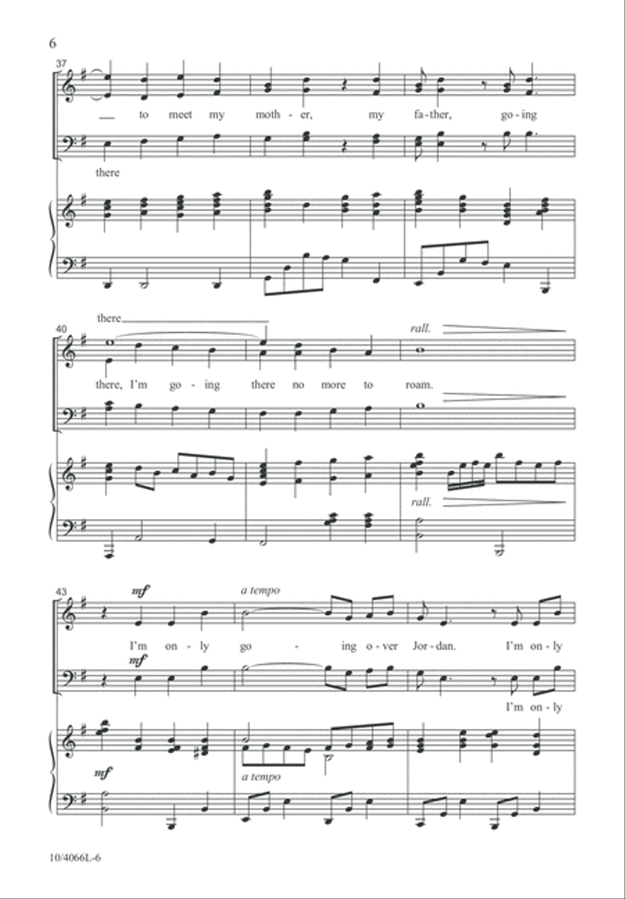Guide My Wayfaring Feet 4-Part scores gallery preview page 7