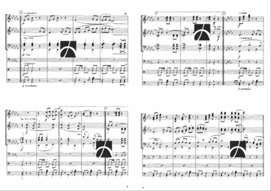 Ardor Castellano Concert Band scores gallery preview page 3