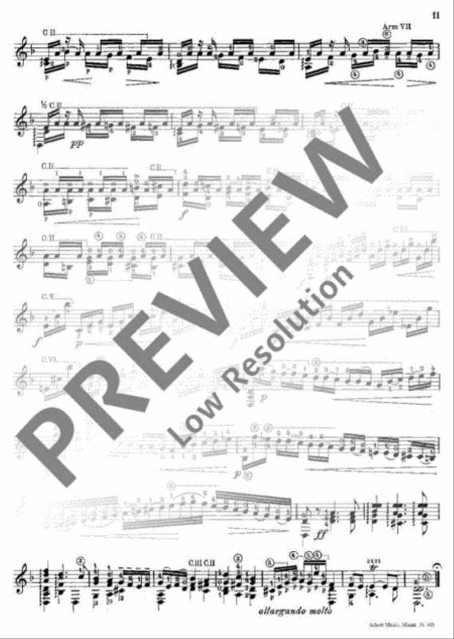 Chaconne in d minor Violin Solo scores gallery preview page 12
