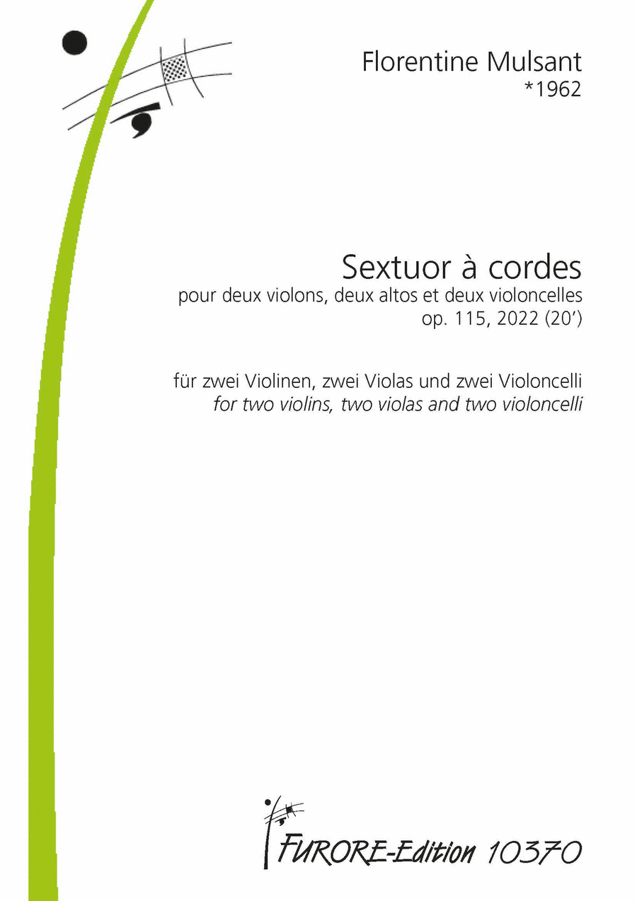 Sextuor à cordes op. 115 String Trio scores gallery preview page 1
