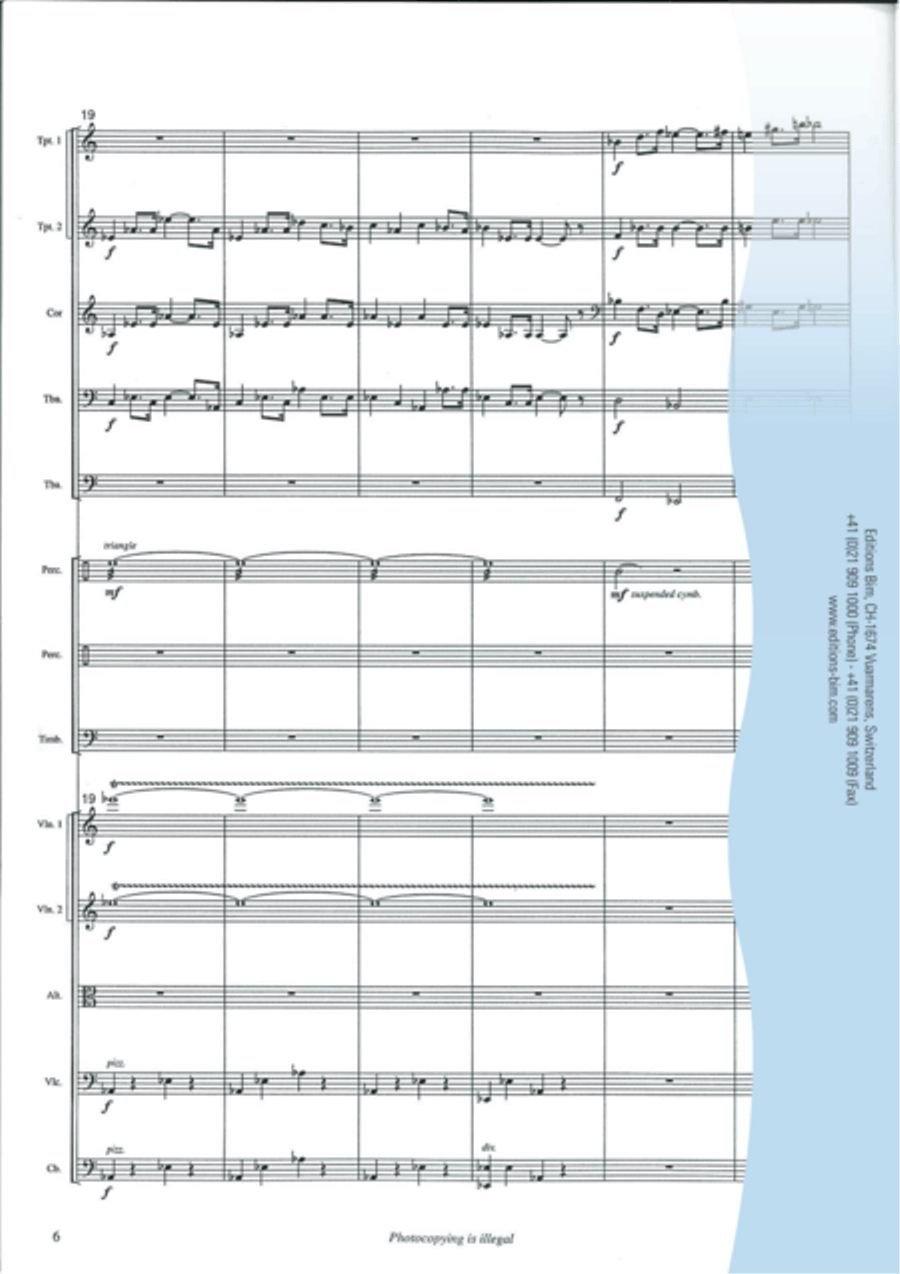 Couleurs du Temps String Orchestra scores gallery preview page 14