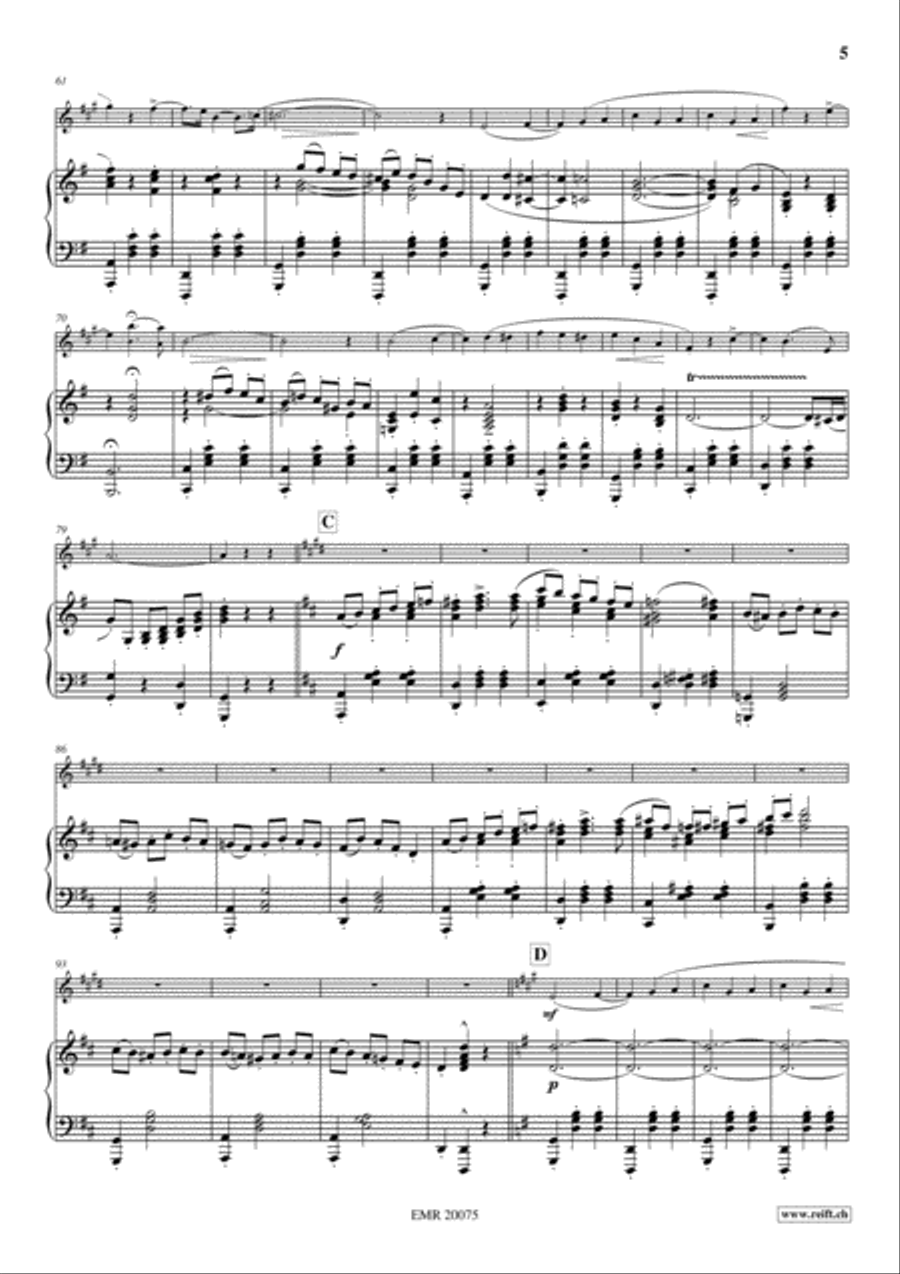 Thoughts Of Love Thoughts Of Love Tenor Saxophone scores gallery preview page 5