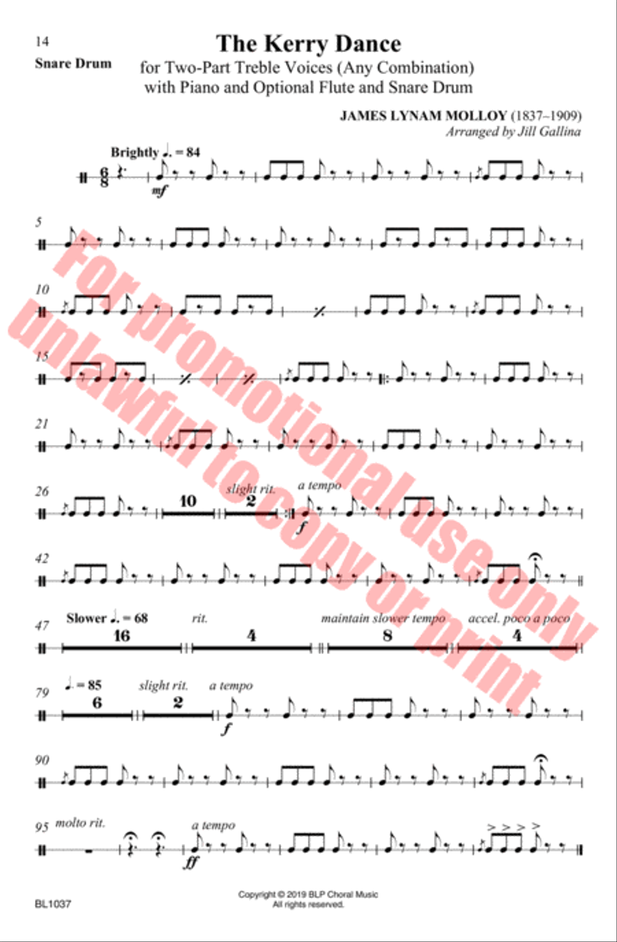 The Kerry Dance Choir scores gallery preview page 15