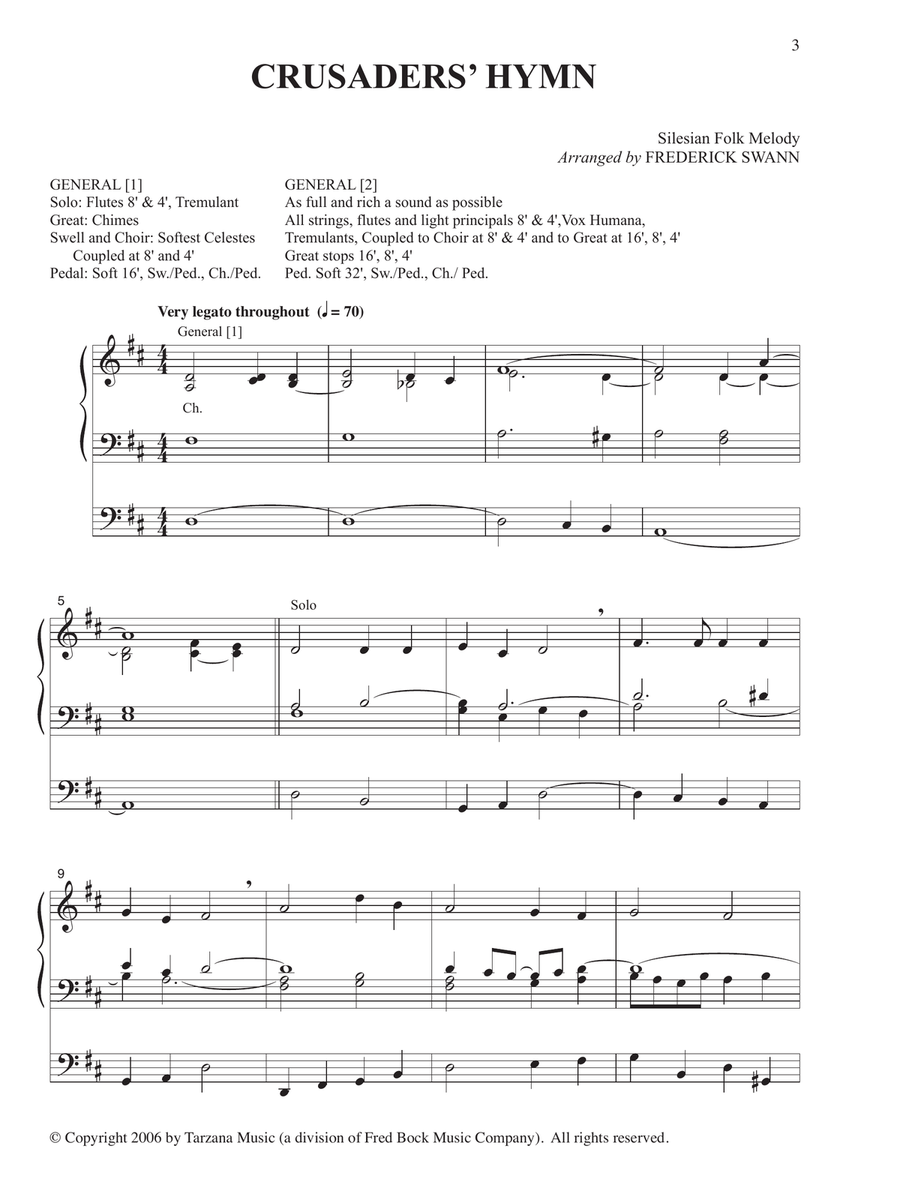 Four Hymn Improvisations For Organ Piano scores gallery preview page 2