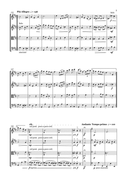 S. Joplin - Bethena Waltz - String Quartet image number null