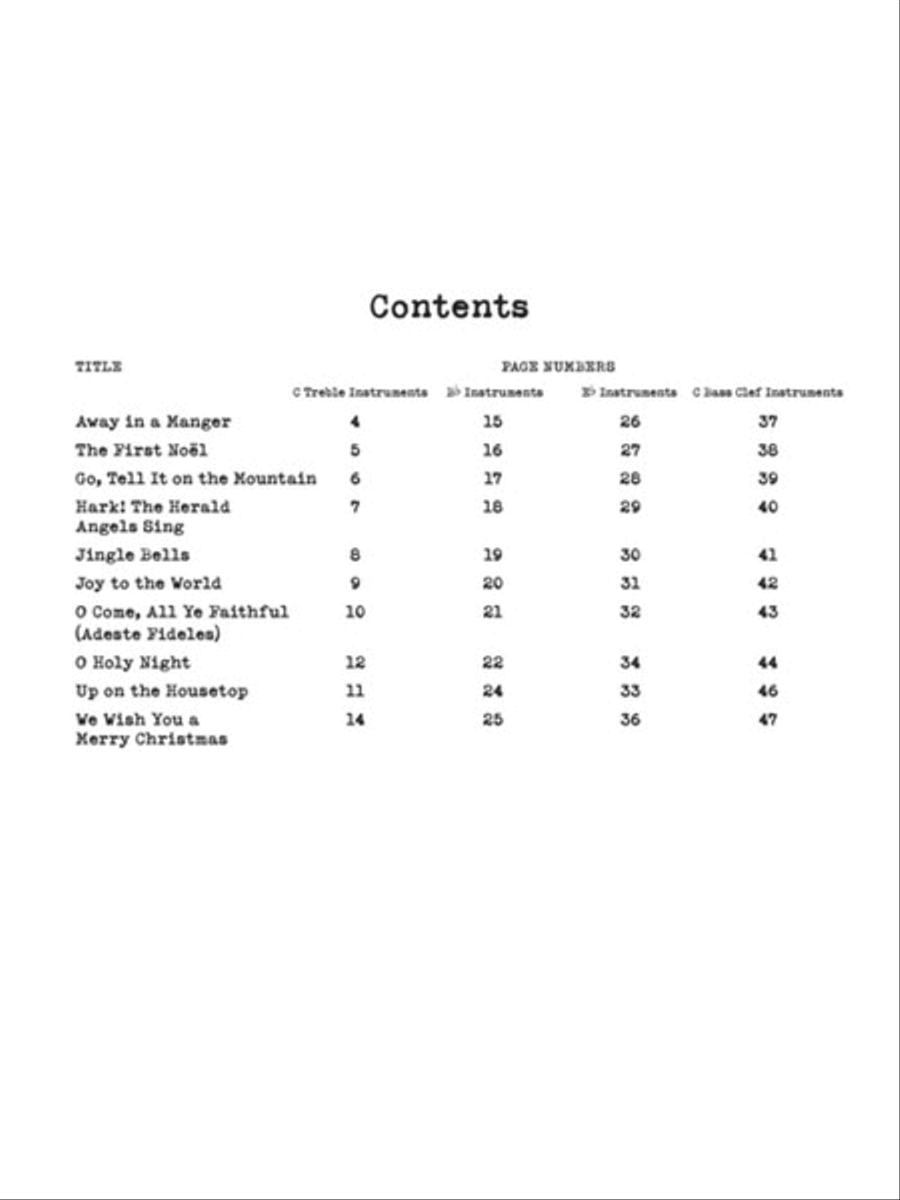 Christmas Songs Play-Along Piano scores gallery preview page 2