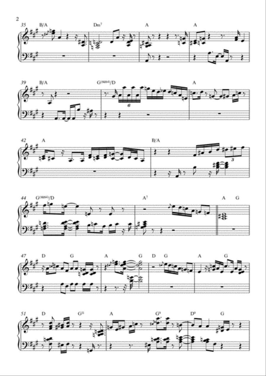 Stitched Up Piano Solo scores gallery preview page 2