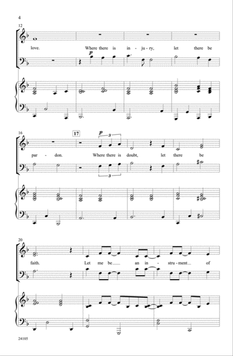 Instrument of Peace Instrument of Peace 3-Part scores gallery preview page 3