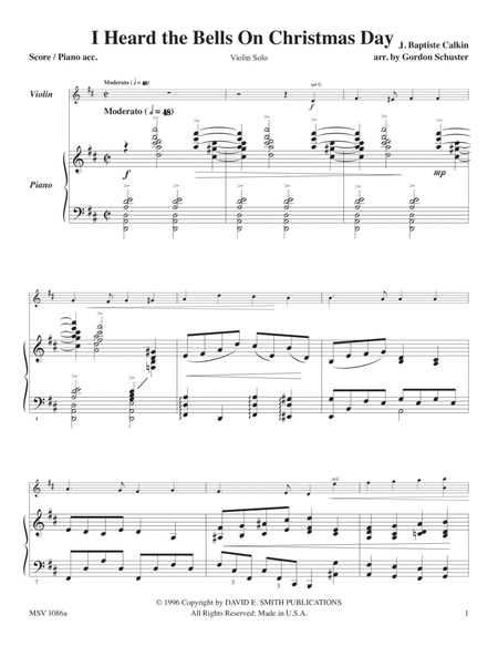 Maj. Christmas Solos -Violin, Vol. 3