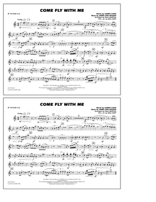 Come Fly With Me - Bb Tenor Sax