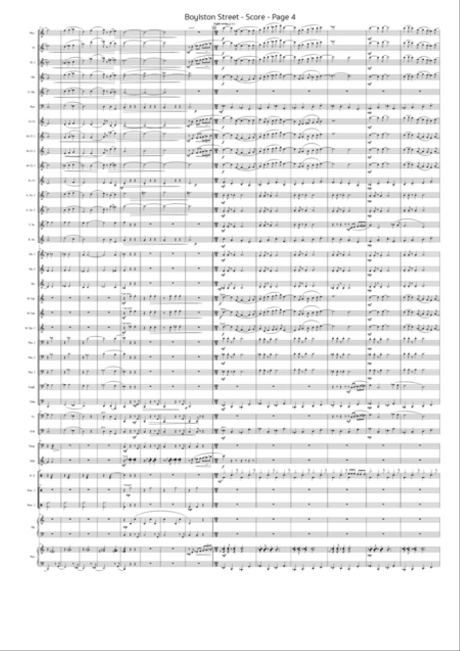Boylston Street Boylston Street Concert Band scores gallery preview page 6