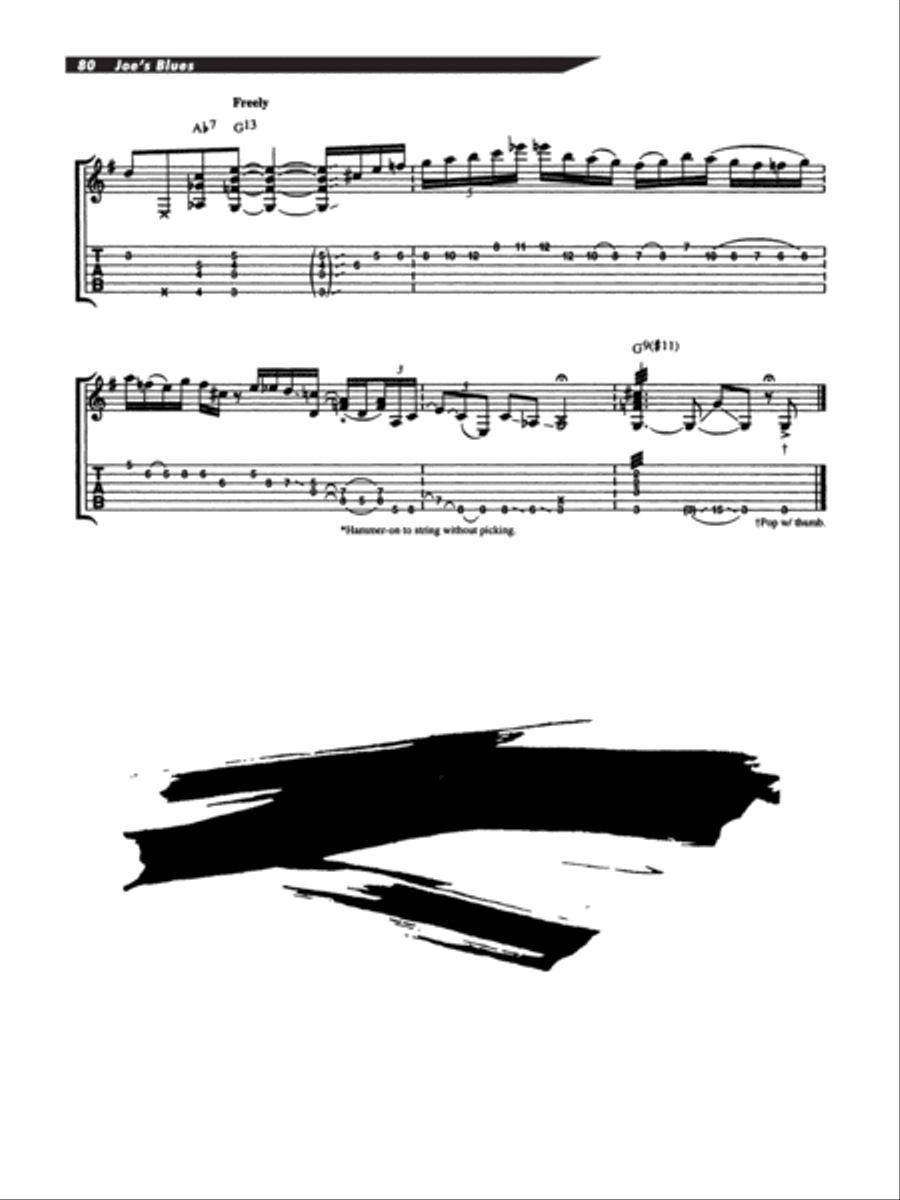 Joe Pass -- On Guitar Electric Guitar scores gallery preview page 81