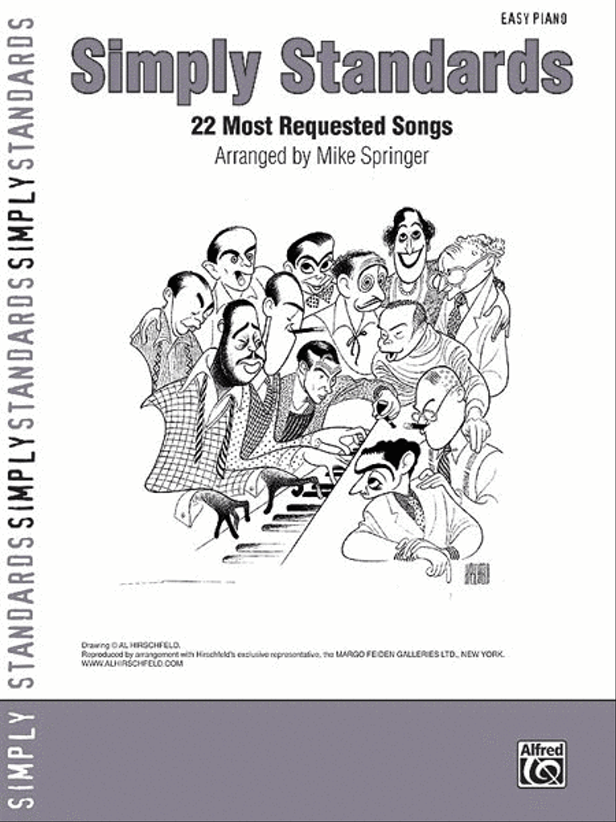 Simply Standards Easy Piano scores gallery preview page 1