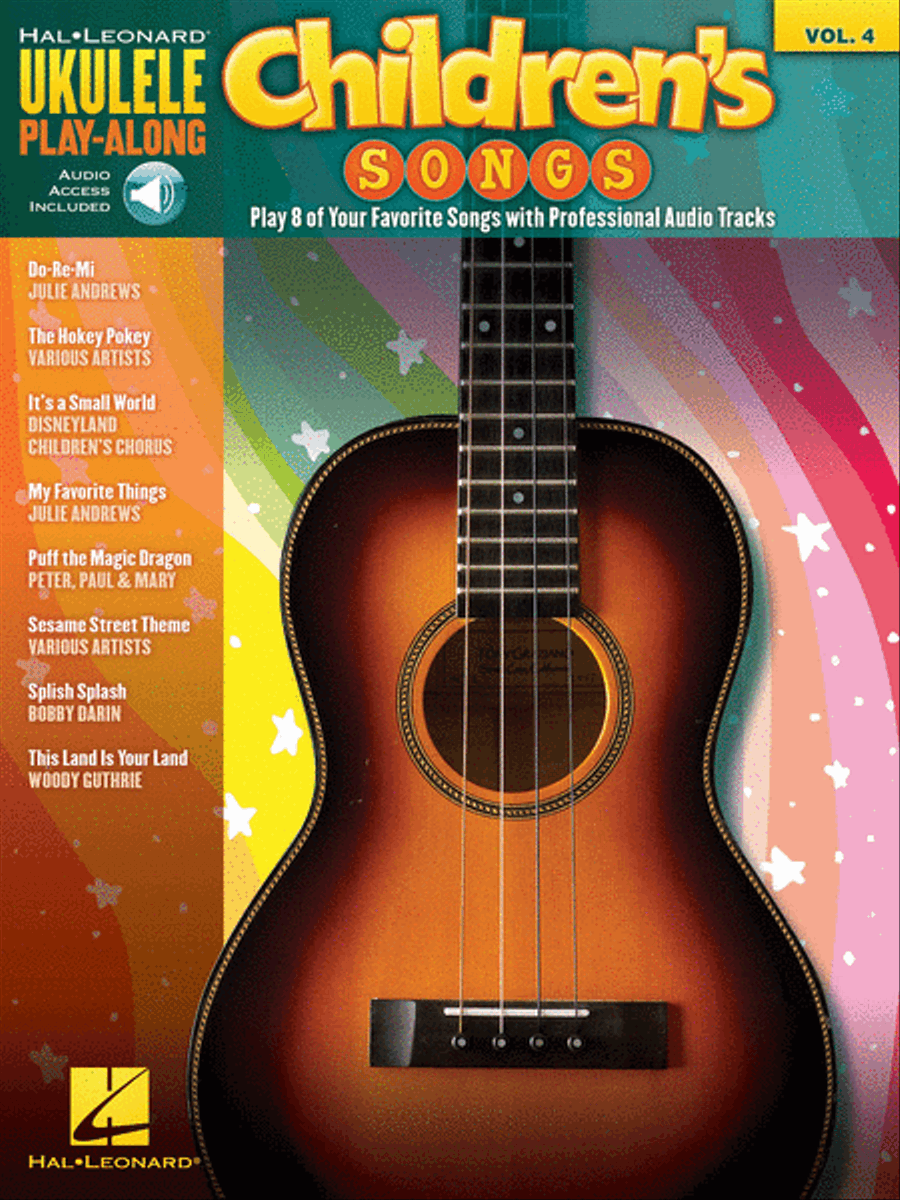 Children's Songs Ukulele scores gallery preview page 1