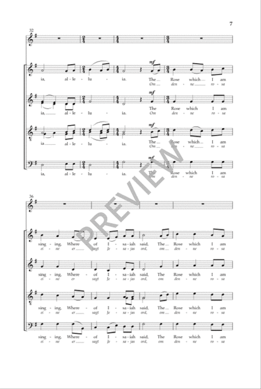 Spotless Rose Divisi scores gallery preview page 8