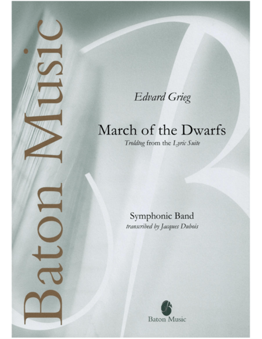 March of the Dwarfs Concert Band scores gallery preview page 1