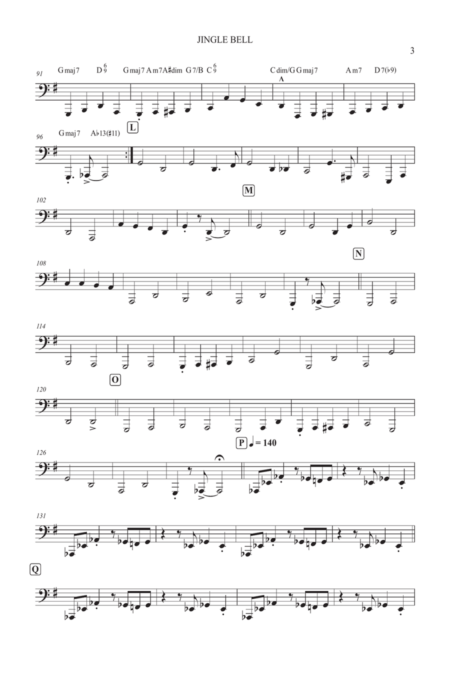 Jingle Bells For Tuba Tuba scores gallery preview page 3