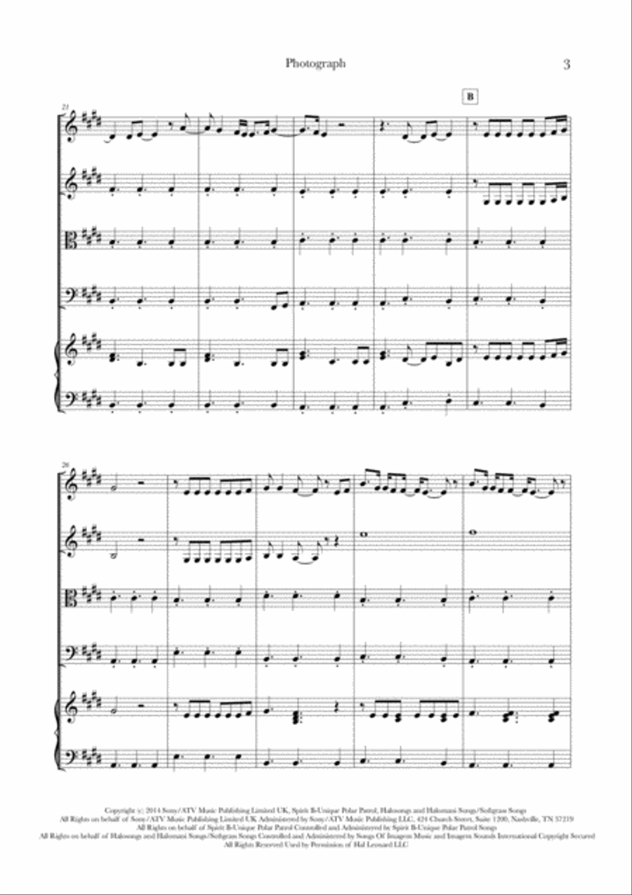 Photograph Small Ensemble scores gallery preview page 3