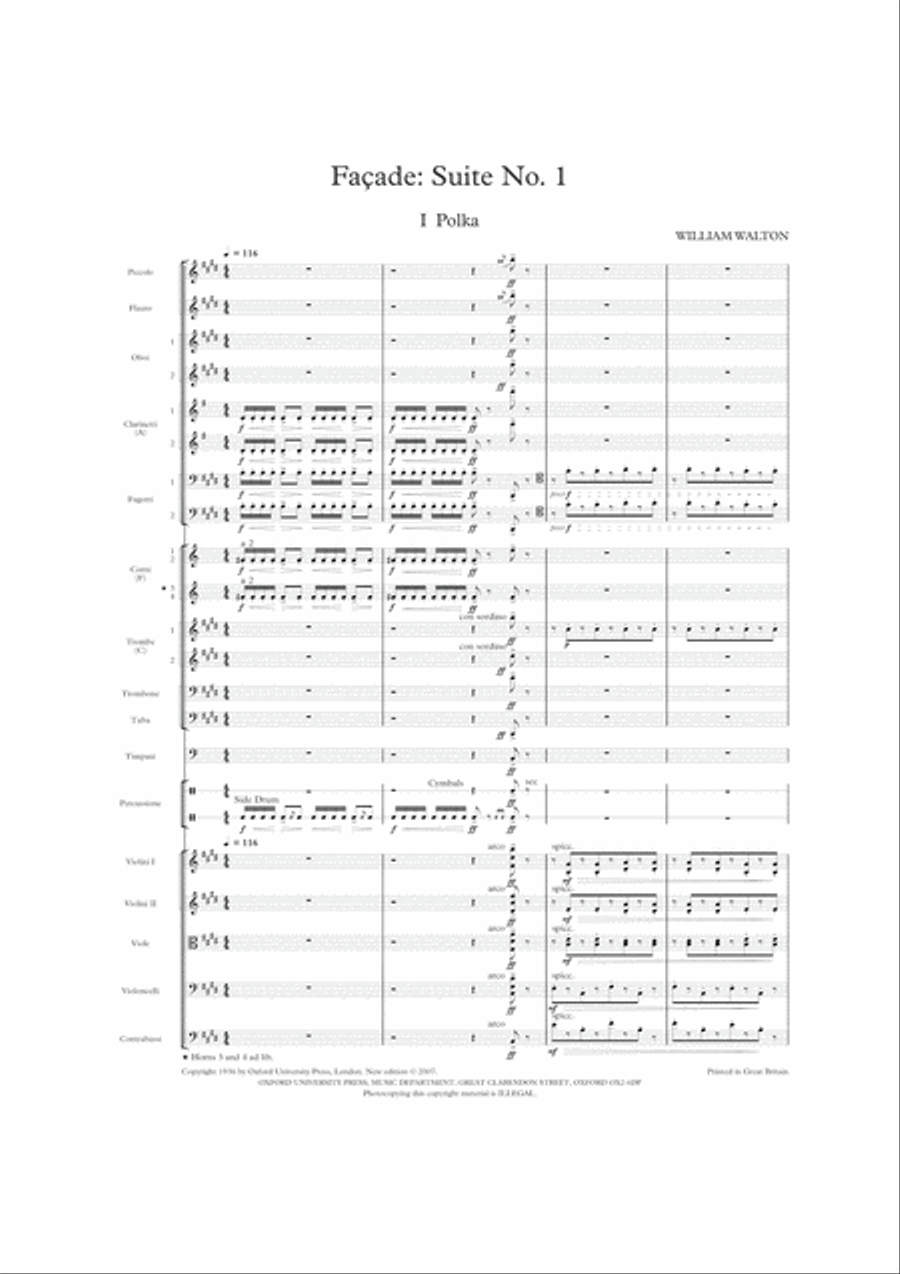 Shorter Orchestral Works Volume 2 Score scores gallery preview page 5
